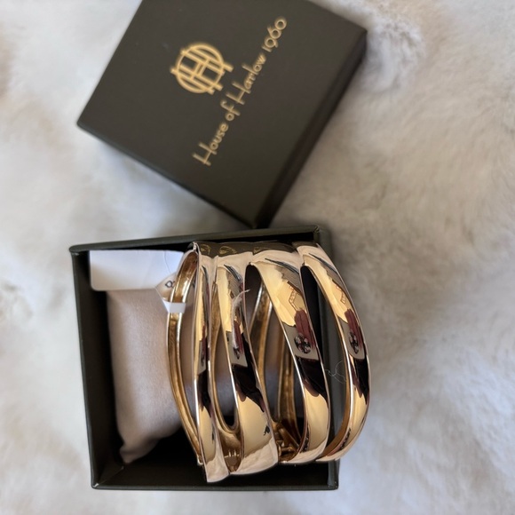 House of Harlow 1960 Gold-Tone Women's Bracelet - Picture 2 of 4